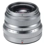 Fuji XF 35mm f/2 R WR Lens - Silver