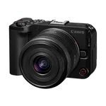 Open Box Canon EOS R50 V Mirrorless Digital Camera with RF-S 14-30mm IS STM PZ Lens