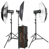 Godox SK300II 3 Light Studio Flash Kit