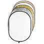 Godox 42X60  Gold Silver Collapsible 5-In-1 Reflector Oval