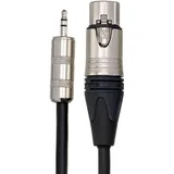 Hosa Camcorder Microphone Cable - Neutrik XLR3F to Hosa 3.5mm TRS, 25ft