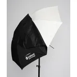 Westcott 43" Collapsible Umbrella  with Removable Cover 15" FOLDED