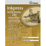 InkPress Semi Matte 250 44X100  Roll 250 GSM