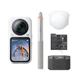 Insta360 X6 8K Action Camera Essentials Bundle - Arctic White