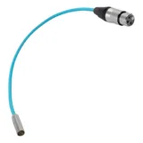 Kondor Blue 16'' Mini XLR to XLR Cable for BMPCC/C70 - Blue