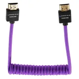 Kondor Blue Gerald Undone MK2 Full HDMI 12"-24" Coiled Cable - Purple