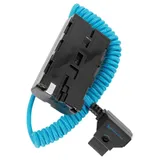 Kondor Blue D-Tap to Sony L-Series NPF Dummy Battery Cable - Kondor Blue