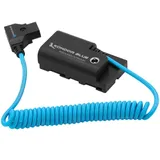 Kondor Blue D-Tap to Sony L-Series NPF Dummy Battery Cable - Kondor Blue