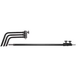 LumoPro Black 40" Double Riser C-stand