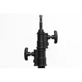 LumoPro Black 40" Double Riser C-stand