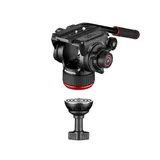 Manfrotto 504X Fluid Video Head with Alu Twin Leg Tripod MS