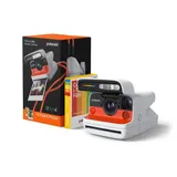 Polaroid FLIP Instant Camera White + Color Film Bundle (8 Photos)