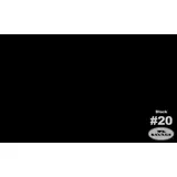 Savage Widetone Seamless Background Paper - #20 Black - 107" x 12yd