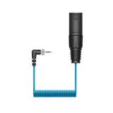 Sennheiser CL35-XLR Right-Angle Locking 3.5mm TRS to XLR Male Coiled Output Cabl