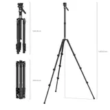 SmallRig Travel Video Tripod Kit