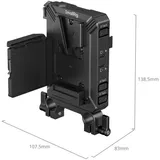 SmallRig V-Mount Battery Mount Plate Kit for 15mm LWS Rods