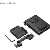 SmallRig V-Mount Battery Mount Plate Kit for 15mm LWS Rods