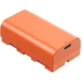 SmallRig NP-F550 USB-C Rechargeable Camera Battery - Orange