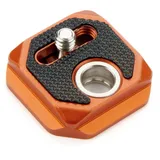 3 Legged Thing QD4 Quick Release Plate - Orange