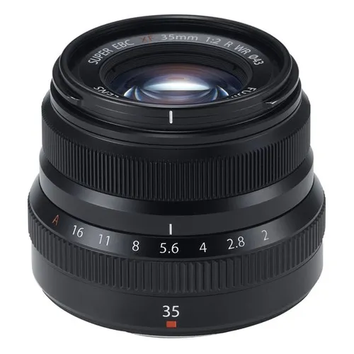 Fuji XF 35mm f/2 R WR Lens - Black