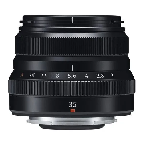 Fuji XF 35mm f/2 R WR Lens - Black