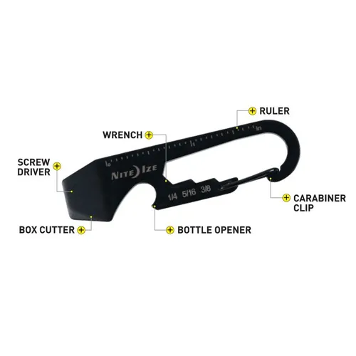 NiteIze DoohicKey Multi-Tool Stainless