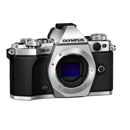 Olympus OM-D E-M5 Mark II Mirrorless Digital Camera - Silver - Body Only