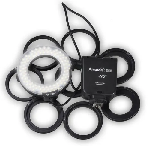 Aputure Amaran AL-HC100 Halo LED Ring Flash for Canon