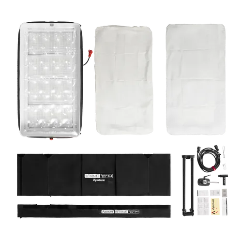 Aputure INFINIMAT LED & Clear Softbox Pack 2x4