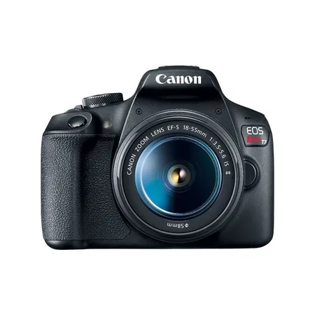 Canon EOS Rebel T7 DSLR Digital Camera with EF-S 18-55mm Lens