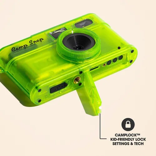 Camp Snap 2 Screenless Digital Camera - Twisted Lime