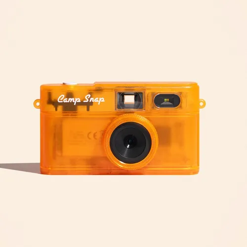 Camp Snap 2 Screenless Digital Camera - Tangerine Drift