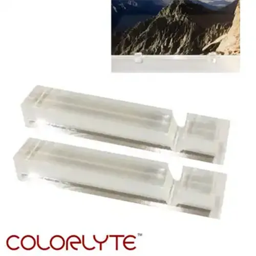 ColorLyte Acrylic Photo Glass Feet - Large (1 Pair)