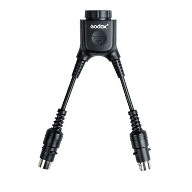 Godox DB-02 2 to 1 Y-type Portable Power Pack Converter Cable