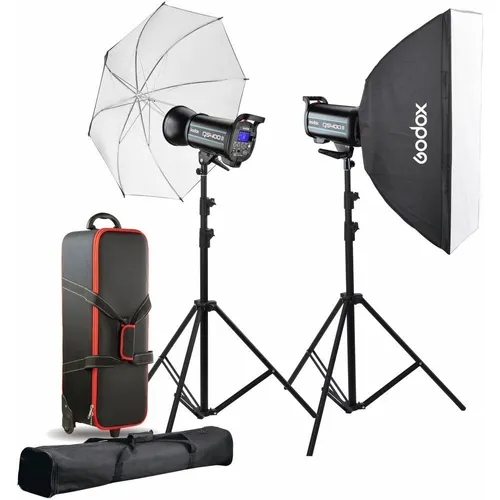 Godox QS400II 2 Light Studio Flash Kit
