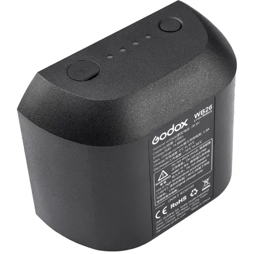 Refurbished Godox WB26 Lithium-Ion Battery Pack for AD600Pro Flash