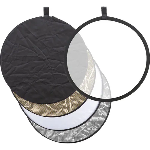 Godox 24" Black Silver Collapsible 5-In-1 Reflector Disc