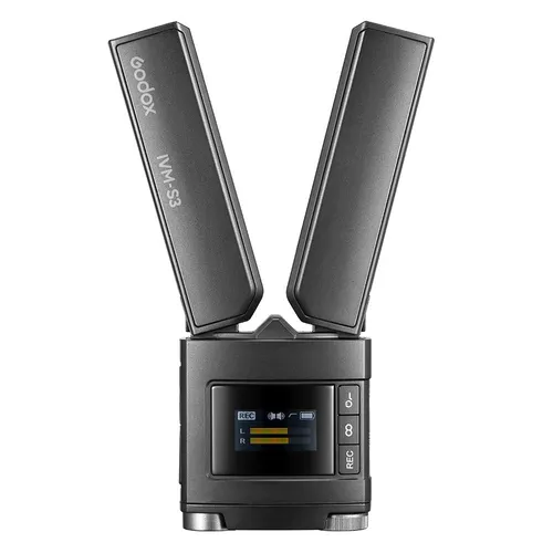 Godox IVM-S3 On-Camera Stereo Shotgun 
Microphone