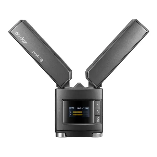 Godox IVM-S3 On-Camera Stereo Shotgun 
Microphone