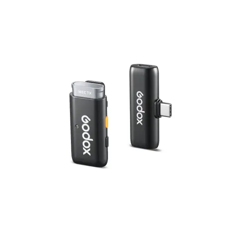 Godox WES2 Wireless Mic Kit x1 Transmiters,x1 Receiver