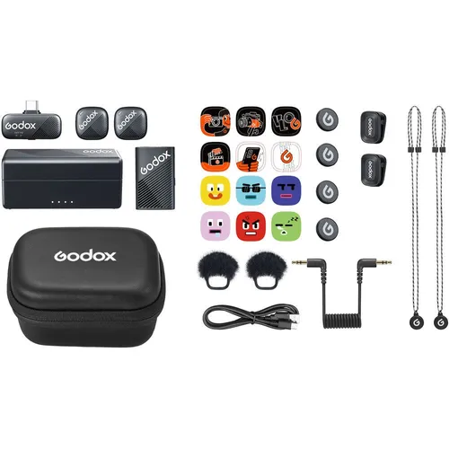Godox Cube-C Wireless Microphone System Combo Kit 1