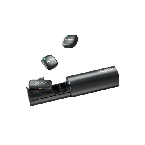 Godox C01 Wireless Mic System System (2 Transmitters, Receiver, Charging Case)