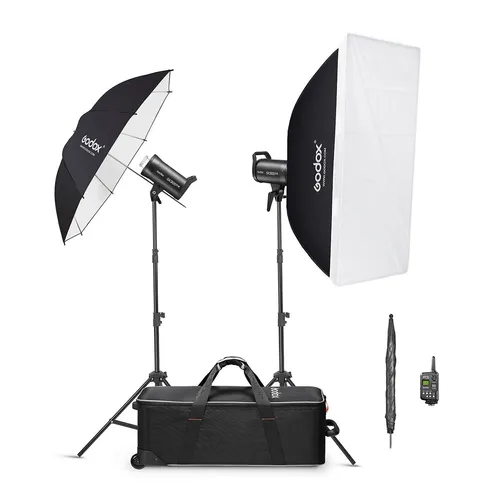 Godox SK300IIIV-E Two Light Studio Flash Kit