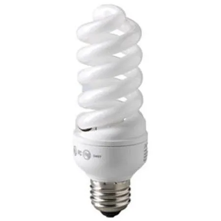 Eiko 20w 120v 6500K CFL Spiral Shape Bulbs