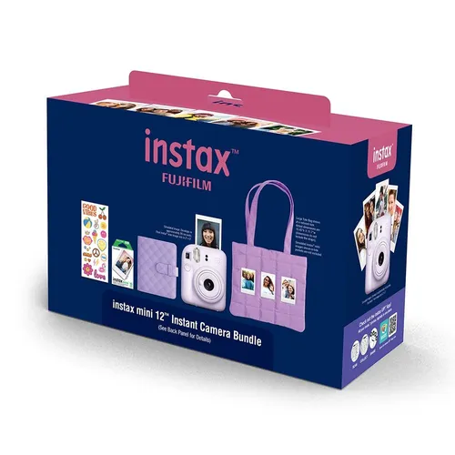 Fuji Instax Mini 12 Bundle - Lilac Purple