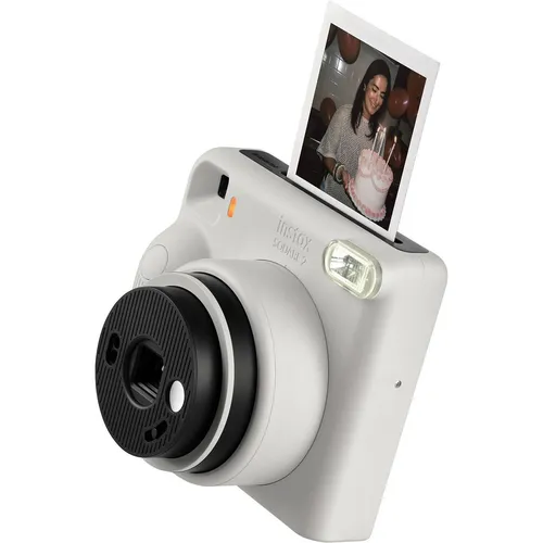 Fujifilm Instax Square 2 Instant Film Camera - Misty White