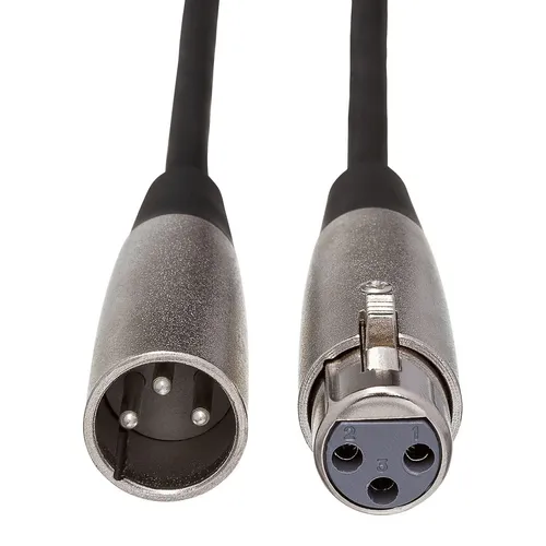 Hosa Balanced Interconnect 3-Pin XLR Male to XLR Female Cable - 5'