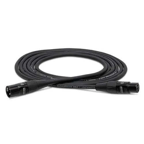 Hosa Pro REAN XLR Male to XLR Female Microphone Cable - 3'