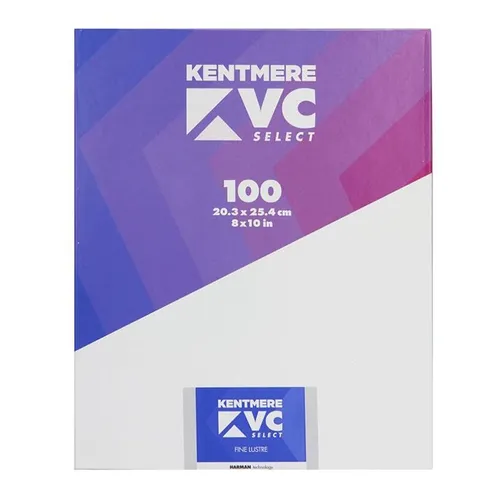 Kentmere VC Select Fine Lustere Black & White Photo Paper - 8x10", 25 Sheets