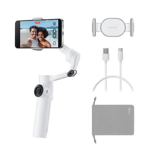 Insta360 Flow 2 Standard Bundle - Summit White